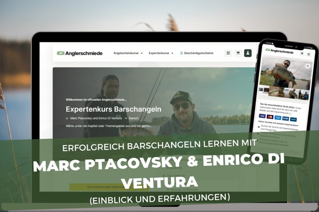 Barsch angeln mit der Anglerschmiede.